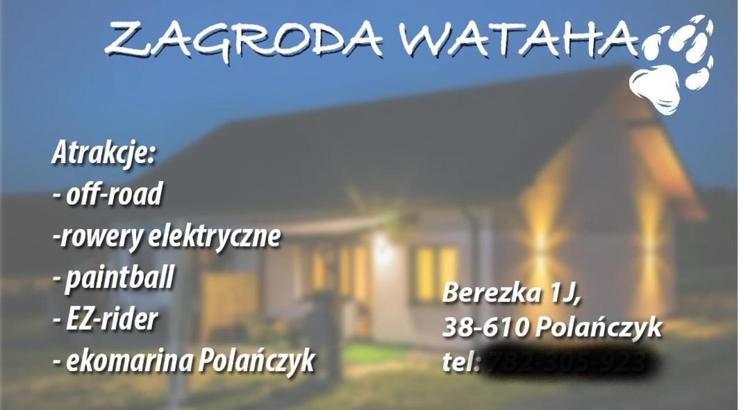 Zagroda Wataha 782 305 923 Polańczyk 외부 사진